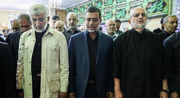 عکس جلیلی و سعید قاسمی