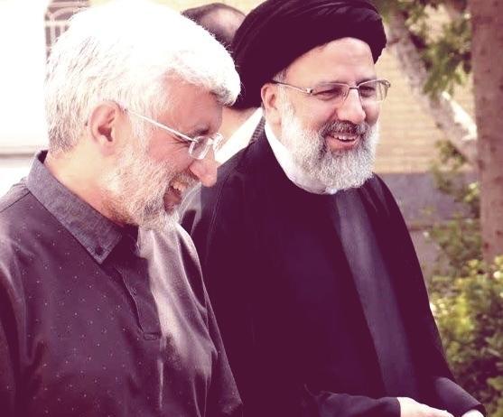 عکس سعید جلیلی و شهید رئیسی