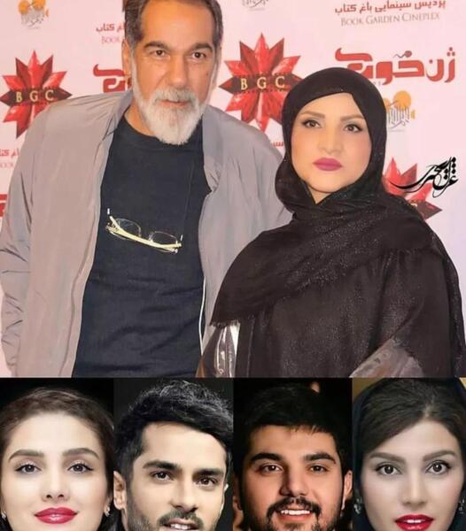 عکس سعید سهیلی و همسرش