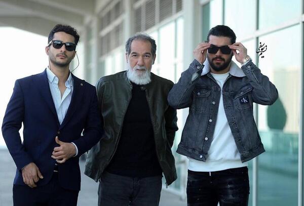 عکس سعید سهیلی و پسرانش