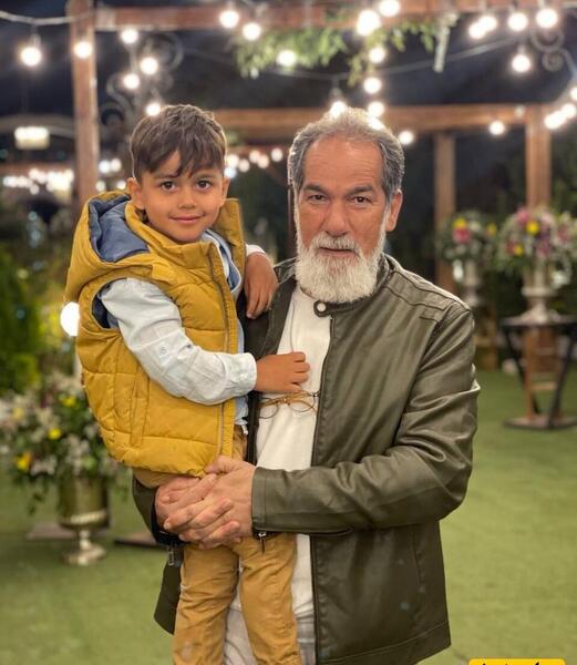 عکس سعید سهیلی با خانواده