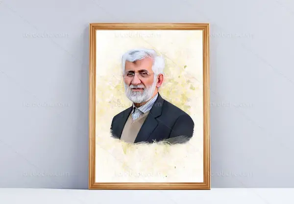 عکس سعید جلیلی با سردار سلیمانی