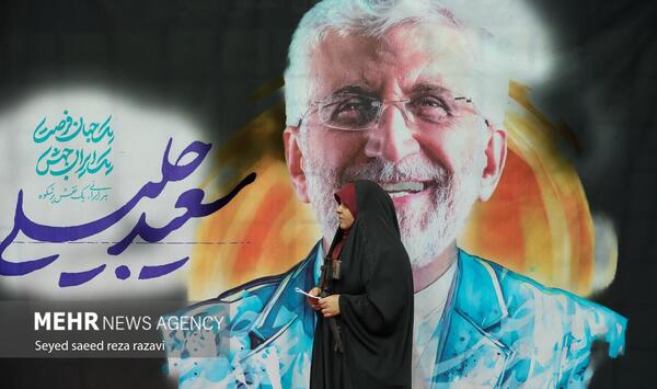 عکس سعید جلیلی با سردار سلیمانی