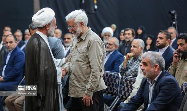 عکس سعید جلیلی با سردار سلیمانی
