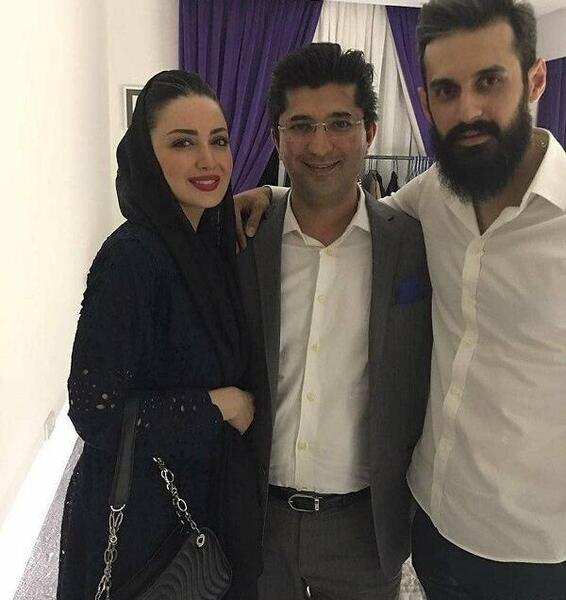 عکس سعید شایسته و همسرش
