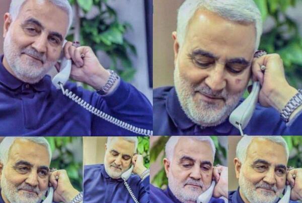 عکس سعید جلیلی و سردار سلیمانی