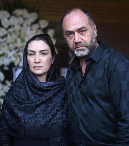 عکس بازیگران در مراسم سعید راد