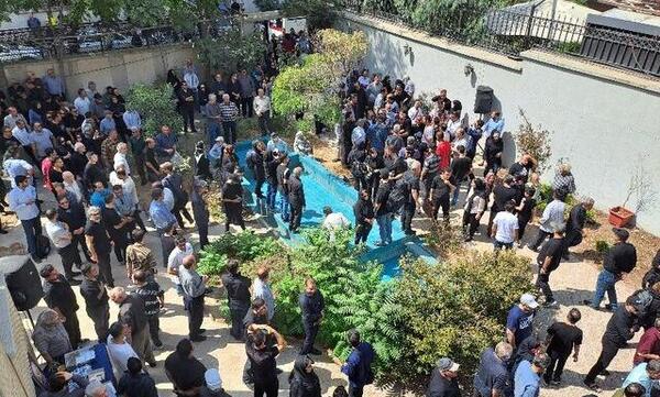 عکس بازیگران در مراسم سعید راد