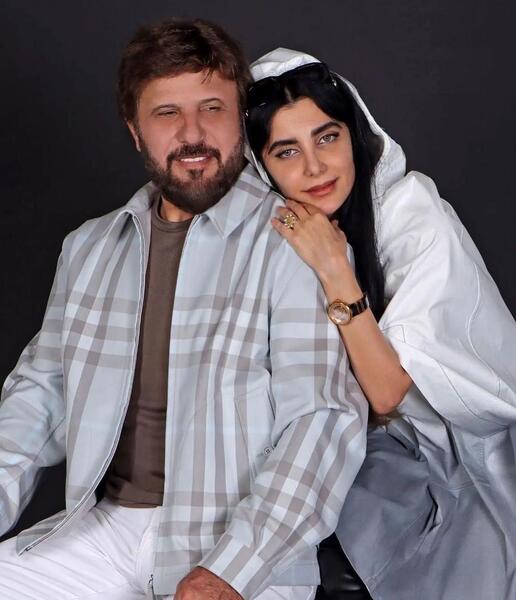 عکس سعید روستایی و همسرش