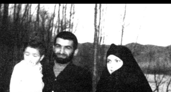 عکس فرزند شهید سعید خجسته فر