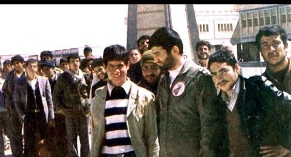 عکس همسر و فرزند شهید سعید خجسته فر