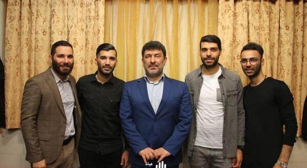 عکس جوانی سعید حدادیان