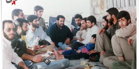 عکس جوانی حاج سعید حدادیان