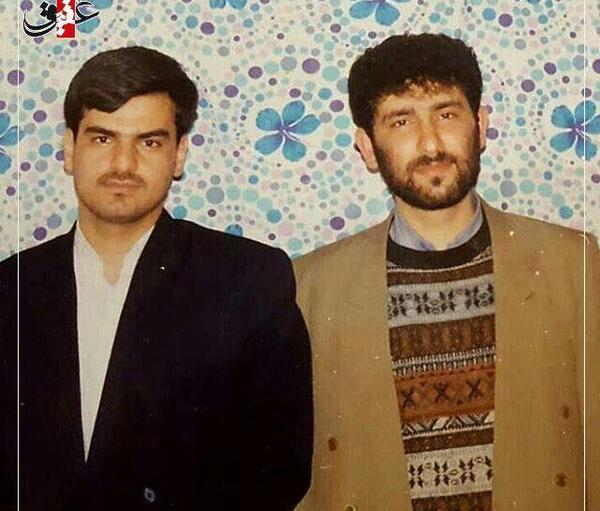 عکس جوانی حاج سعید حدادیان