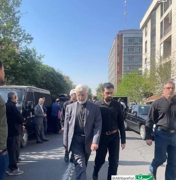 عکس سعید جلیلی با رئیسی