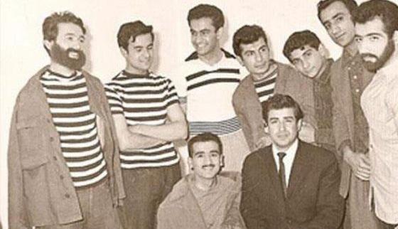 عکس سعید پورصمیمی در جوانی