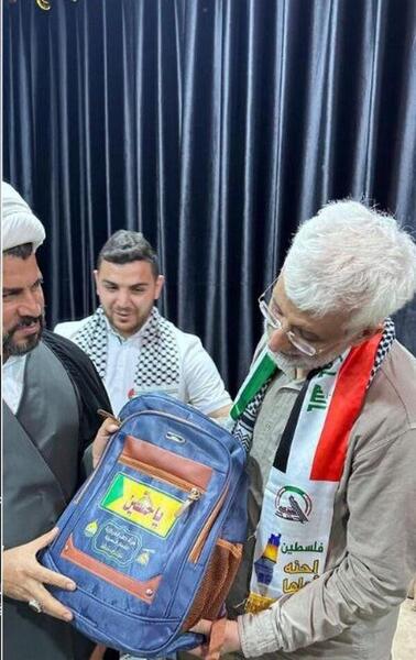 عکس سعید جلیلی در عراق
