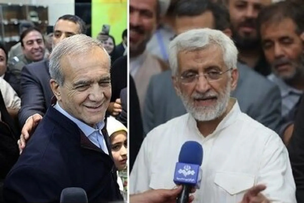 عکس سعید جلیلی و پزشکیان