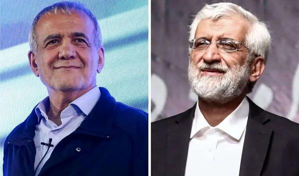 عکس سعید جلیلی و پزشکیان