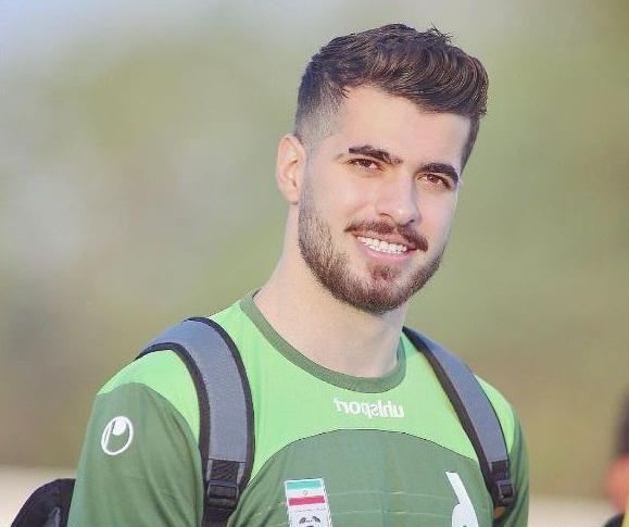 عکس سعید عزت اللهی با لباس تیم ملی