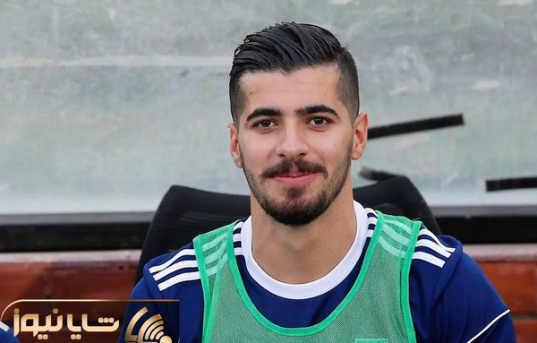 عکس سعید عزت اللهی با لباس تیم ملی