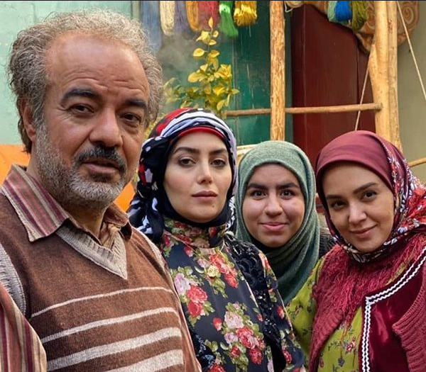 عکس سعید آقاخانی با خانواده