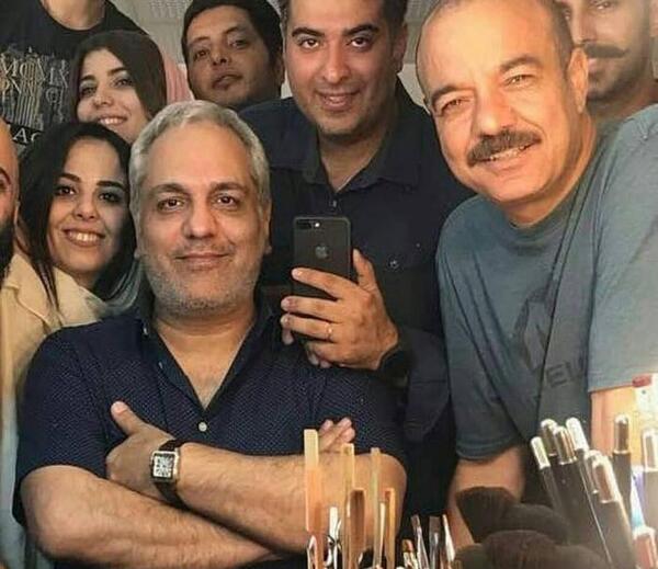 عکس سعید آقاخانی با خانواده