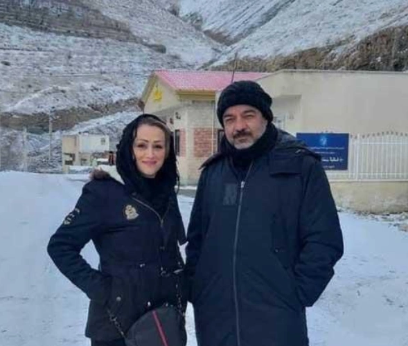 عکس سعید آقاخانی با خانواده