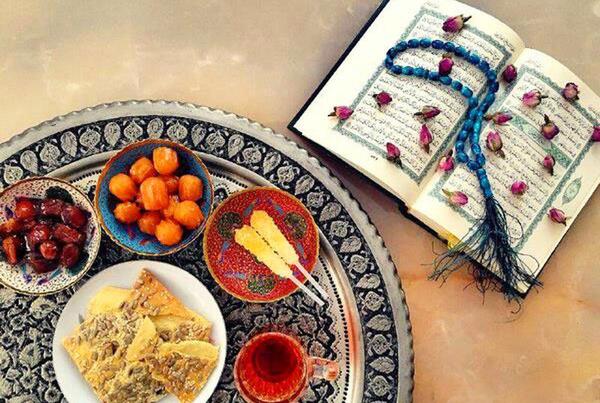 عکس سحری و افطاری