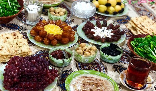 عکس سحری و افطاری