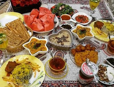 عکس سحری و افطاری