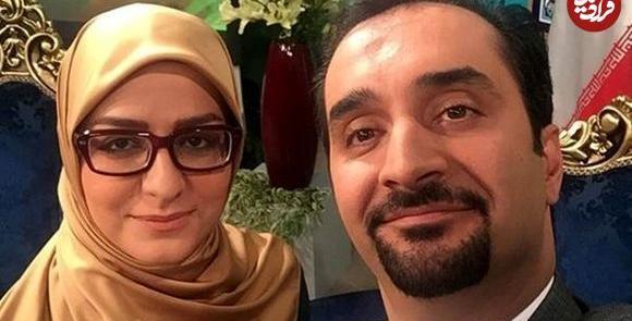 عکس سحر گلدوست و همسرش