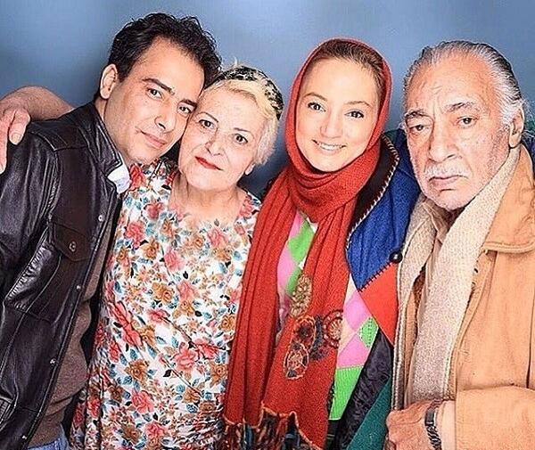 عکس بازیگر سحر ولدبیگی و همسرش