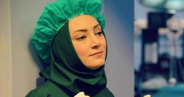 عکس بازیگر سحر ولدبیگی و همسرش