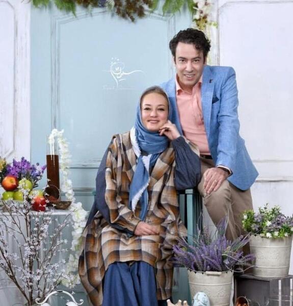 عکس بازیگر سحر ولدبیگی و همسرش