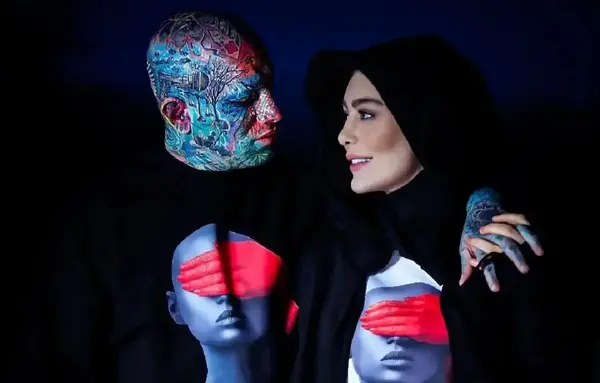 عکس های لو رفته از سحر قریشی و تتلو