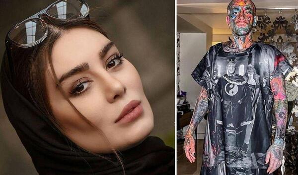 عکس سحر قریشی و همسرش تتلو