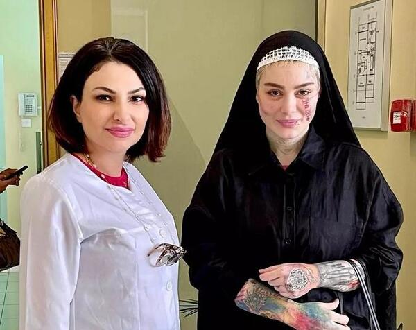 عکس سحر قریشی و همسرش تتلو