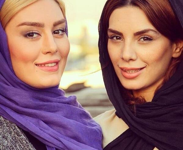 عکس جدید سحر قریشی و همسرش