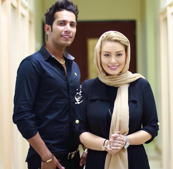 عکس جدید سحر قریشی و همسرش