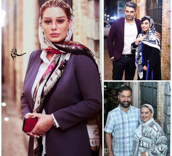 عکس جدید سحر قریشی و همسرش