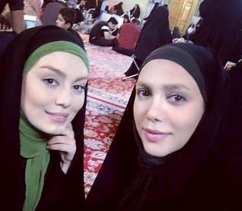 عکس سحر قریشی و امیر تتلو