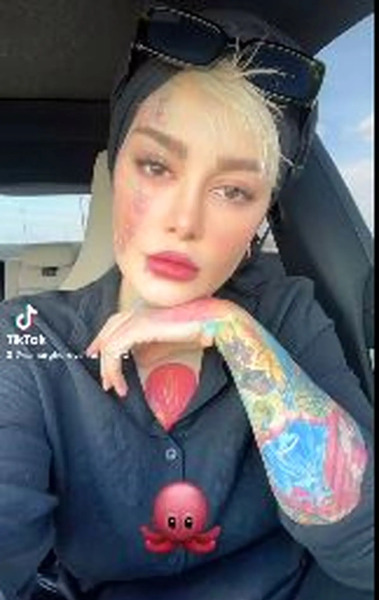 عکس سحر قریشی بی حجاب