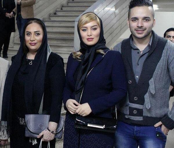 عکس جدید از سحر قریشی و همسرش