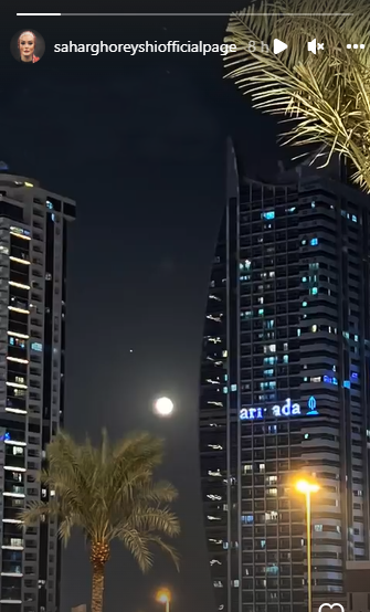 عکس سحر قریشی در دبی
