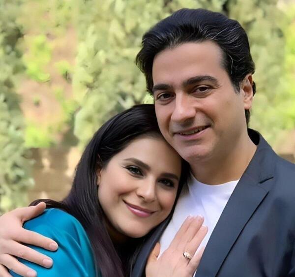 عکس سحر دولتشاهی و همسر جدیدش همایون شجریان