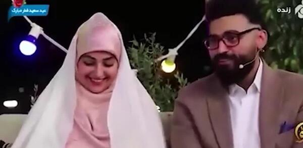 عکس سحر امامی و همسرش