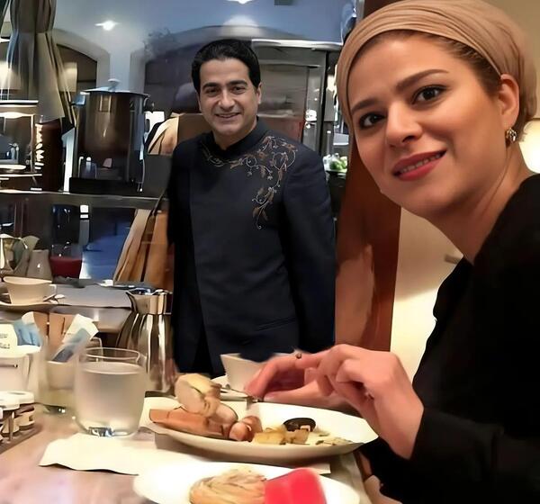 عکس عاشقانه سحر دولتشاهی و همایون شجریان