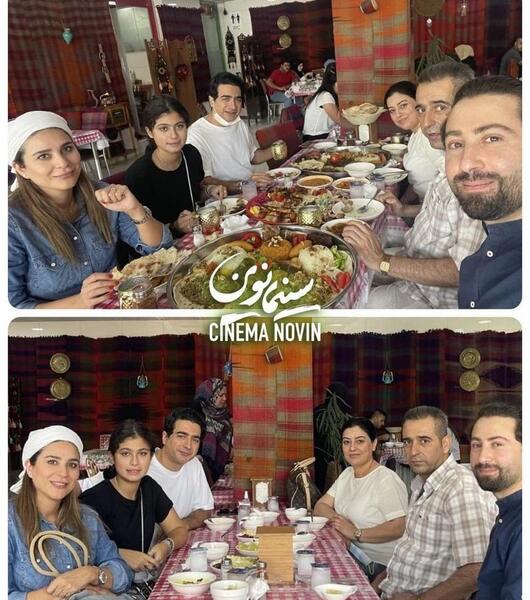 عکس عاشقانه سحر دولتشاهی و همایون شجریان