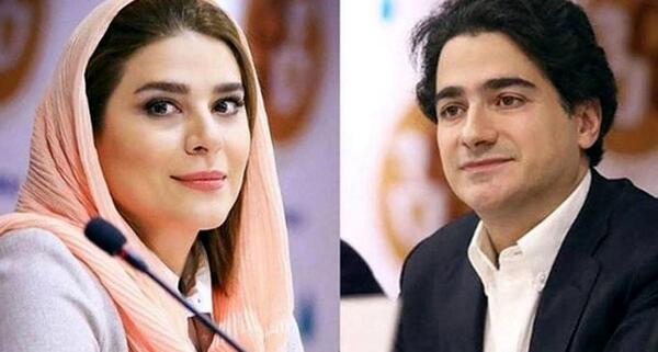 عکس از سحر دولتشاهی و همسرش